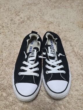 Converse Black and White Low Top Sneakers